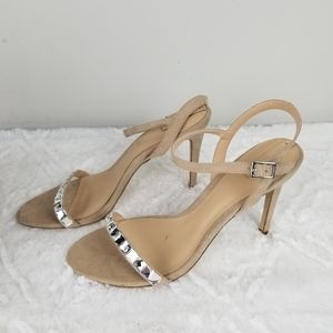 NWOB Aldo Embellished Ankle Strap Heels